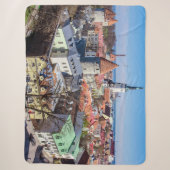 Uitzicht van de binnenstad van Tallinn Sherpa Deken (Voorkant)