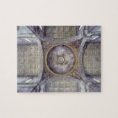 Uitzicht van de binnenzijde van de cupola, ingebou legpuzzel (Horizontaal)