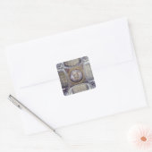 Uitzicht van de binnenzijde van de cupola, ingebou vierkante sticker (Envelop)