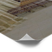 Uitzicht van de binnenzijde van de nave, c.1120-50 poster (Hoek)