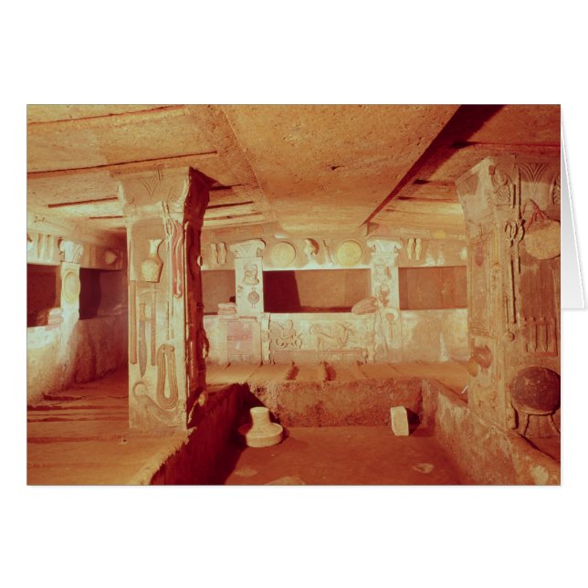 Uitzicht van de binnenzijde van de Tomb (Voorkant Horizontaal)