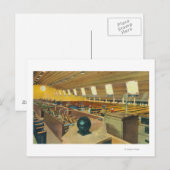 Uitzicht van de binnenzijde van het Sunset Bowling Briefkaart (Voorkant / Achterkant)