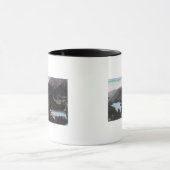 Uitzicht van de blauwe meren, CA Mok (Midden)