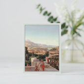 Uitzicht van de Bloem van Griekenland door August  Briefkaart (Staand voorkant)