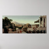 Uitzicht van de Bloem van Griekenland Poster (Voorkant)