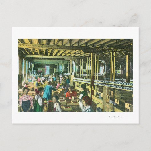 Uitzicht van de boomgaard van Flickenger Briefkaart (Voorkant)