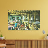 Uitzicht van de boomgaard van Flickenger Canvas Afdruk (Insitu (Woonkamer))