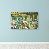 Uitzicht van de boomgaard van Flickenger Canvas Afdruk (Insitu (Houten vloer))