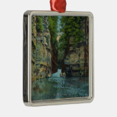 Uitzicht van de boot die door de vloed komt metalen ornament (Rechts)