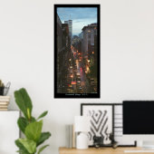 UITZICHT VAN DE BOVENKANT POSTER (Thuiskantoor)