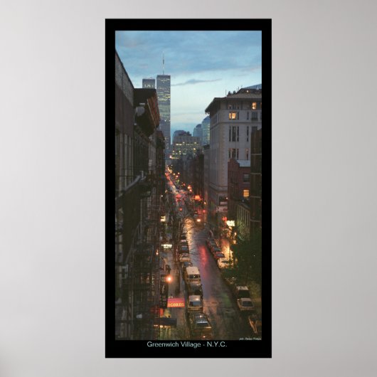 UITZICHT VAN DE BOVENKANT POSTER (Voorkant)