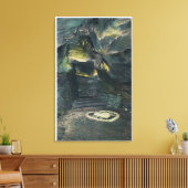 Uitzicht van de Bridal Altar Canvas Afdruk (Insitu (Woonkamer))