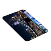 Uitzicht van de Brooklyn bridge-reflectie in New Y Magneet (Rechterzijde)