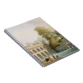 Uitzicht van de brug nabij Baroda in Guzerat, van  Notitieboek (Rechterzijde)