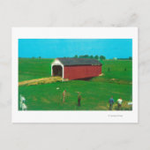 Uitzicht van de brug van Catlin Briefkaart (Voorkant)