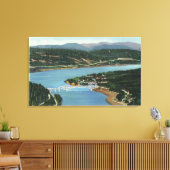 Uitzicht van de brug van de Goden Canvas Afdruk (Insitu (Woonkamer))