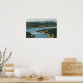 Uitzicht van de brug van de Goden Poster (Keuken)