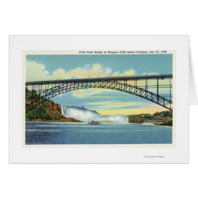 Uitzicht van de Brug van het Uitzicht van Herfsten (Voorkant Horizontaal)