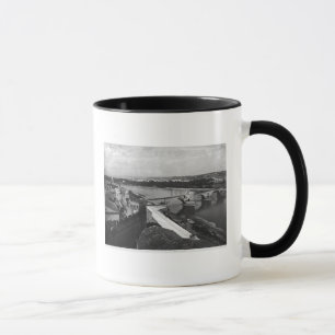 Uitzicht van de Brug van St. Benezet Mok