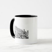 Uitzicht van de buitenkant van het Kristalpaleis Mok (Voorkant links)