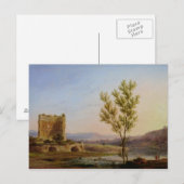 Uitzicht van de buitenwijken van Rome Briefkaart (Voorkant / Achterkant)