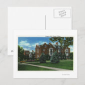 Uitzicht van de buitenzijde van Josselyn Hall, Vas Briefkaart (Voorkant / Achterkant)