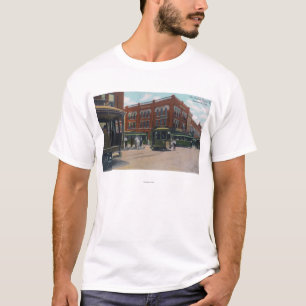 Uitzicht van de Busiest CornerBeaumont, TX T-shirt