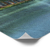 Uitzicht van de Camping Grounds of Fish Creek Poster (Hoek)