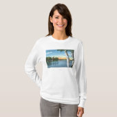 Uitzicht van de Camping Grounds of Fish Creek T-shirt (Voorkant volledig)