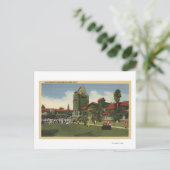 Uitzicht van de Campus van het San Jose State Coll Briefkaart (Staand voorkant)