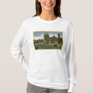Uitzicht van de Campus van het San Jose State Coll T-shirt