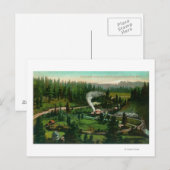 Uitzicht van de Cantara-lijn Briefkaart (Voorkant / Achterkant)