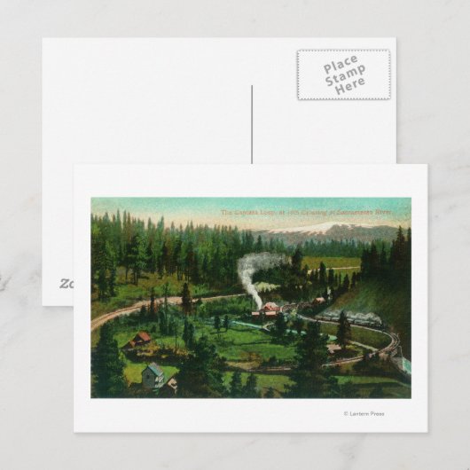 Uitzicht van de Cantara-lijn Briefkaart (Voorkant / Achterkant)