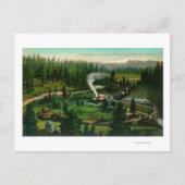 Uitzicht van de Cantara-lijn Briefkaart (Voorkant)