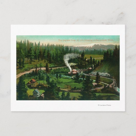 Uitzicht van de Cantara-lijn Briefkaart (Voorkant)