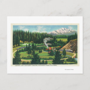 Uitzicht van de Cantara Loop, Sacramento Briefkaart