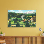 Uitzicht van de Cantara Loop, Sacramento Canvas Afdruk (Insitu (Woonkamer))