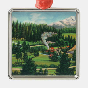 Uitzicht van de Cantara Loop, Sacramento Metalen Ornament