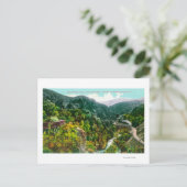 Uitzicht van de Canyon, zuidelijk deel van de Stil Briefkaart (Staand voorkant)