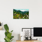 Uitzicht van de Canyon, zuidelijk deel van de Stil Poster (Thuiskantoor)
