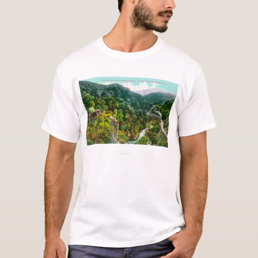Uitzicht van de Canyon, zuidelijk deel van de Stil T-shirt (Voorkant)