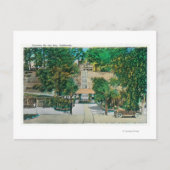 Uitzicht van de Capitola Steps Capitola, CA Briefkaart (Voorkant)