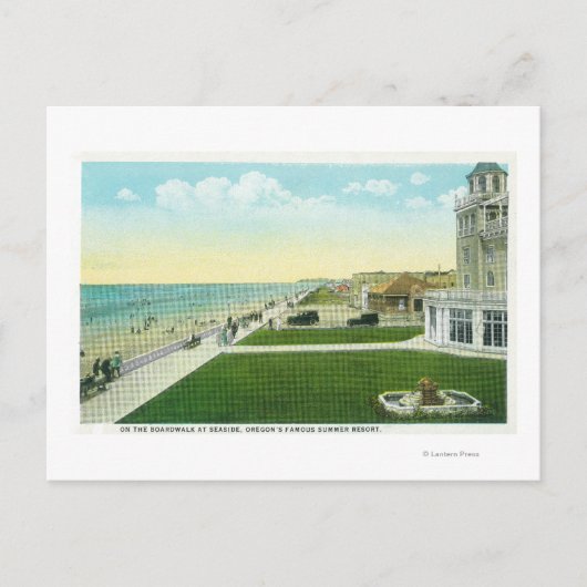 Uitzicht van de carrosserie, zeezijde, OF Briefkaart (Voorkant)