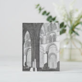Uitzicht van de Cathedral Nave van Durham Briefkaart (Staand voorkant)
