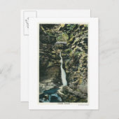 Uitzicht van de centrale cascade briefkaart (Voorkant / Achterkant)