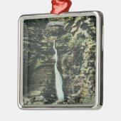 Uitzicht van de centrale cascade metalen ornament (Links)