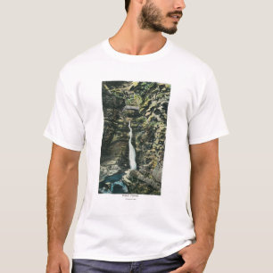 Uitzicht van de centrale cascade t-shirt