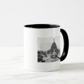 Uitzicht van de Centrale Dom en de fontein Mok (Voorkant rechts)