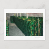 Uitzicht van de Champagne Vaults Asti, CA Briefkaart (Voorkant)