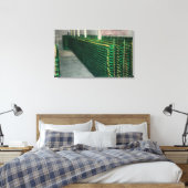 Uitzicht van de Champagne Vaults Asti, CA Canvas Afdruk (Insitu (Slaapkamer))